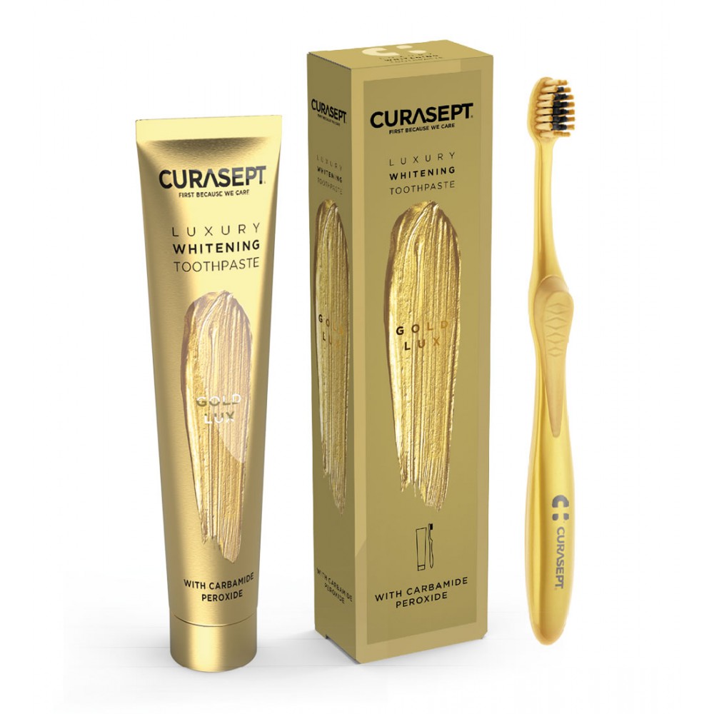 Curasept Gold Luxury Whitening Toothpaste FarmaOn