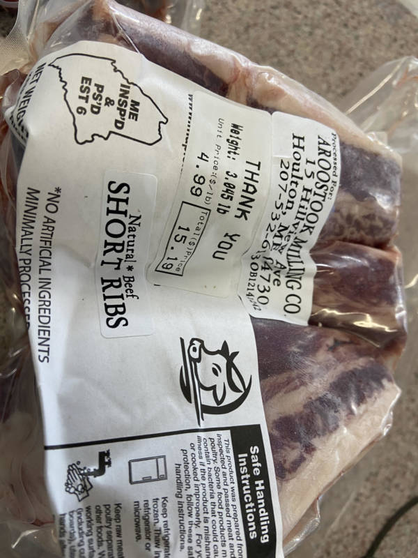 rib bord Short Ribs – Farmdrop