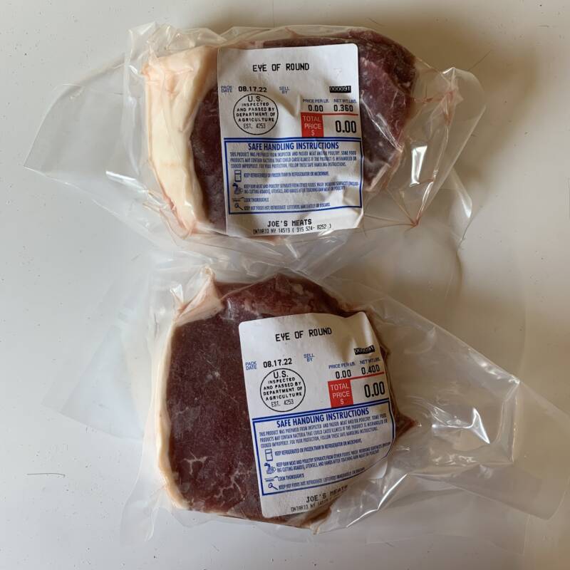 Eye of Round Steak FarmDrop