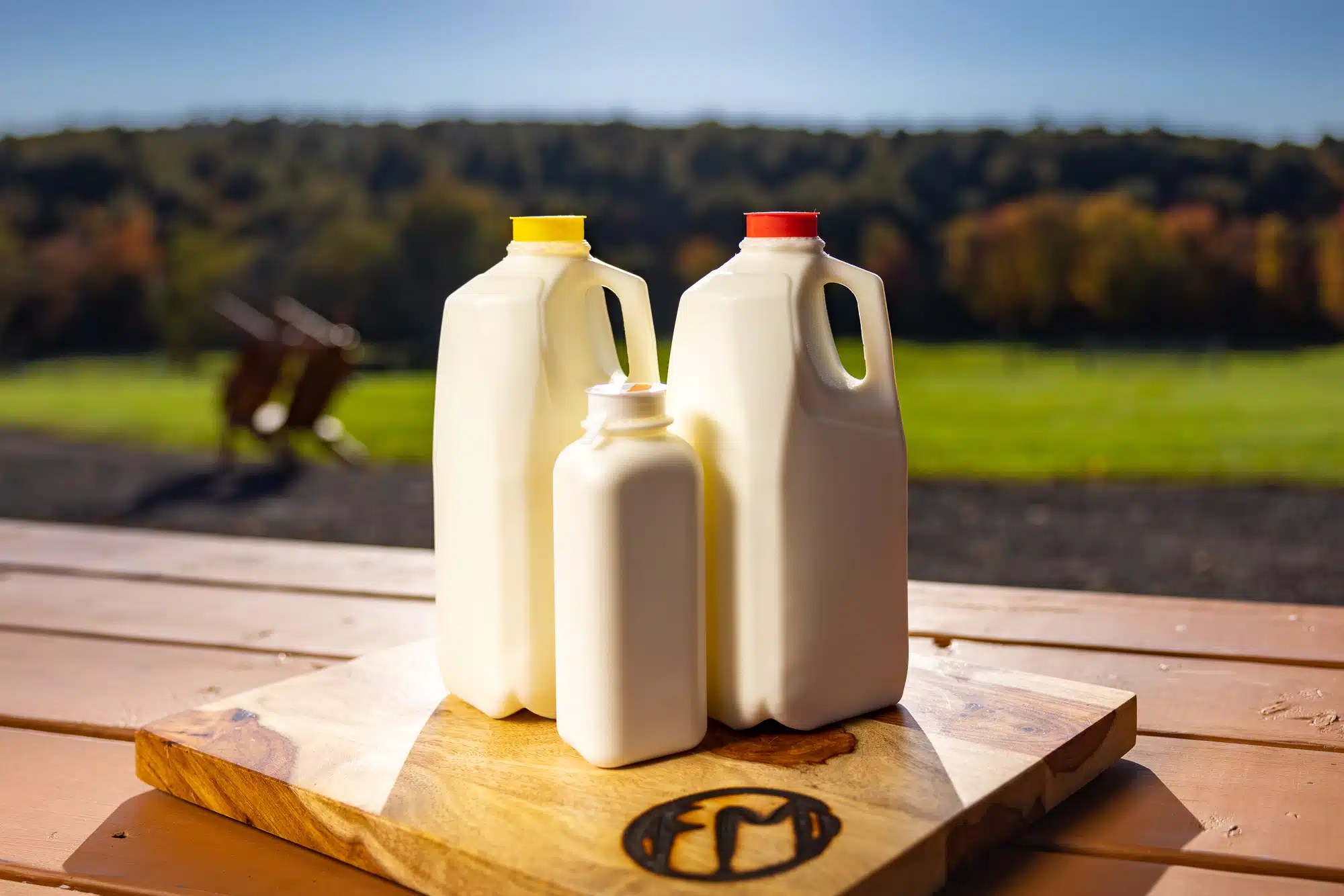 Cooper’s Hilltop Farm Milk Farmer Matt New Braintree, MA Farm