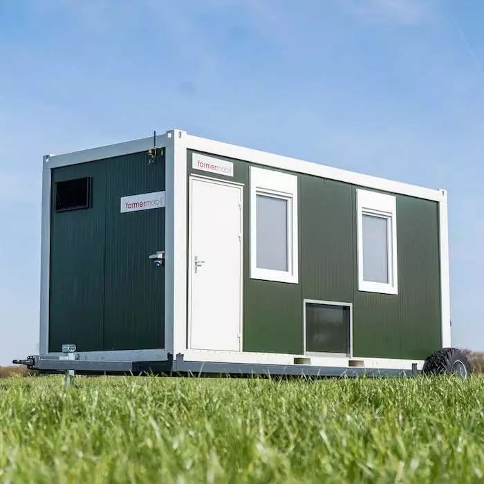 Mobile hen houses the future of farming!