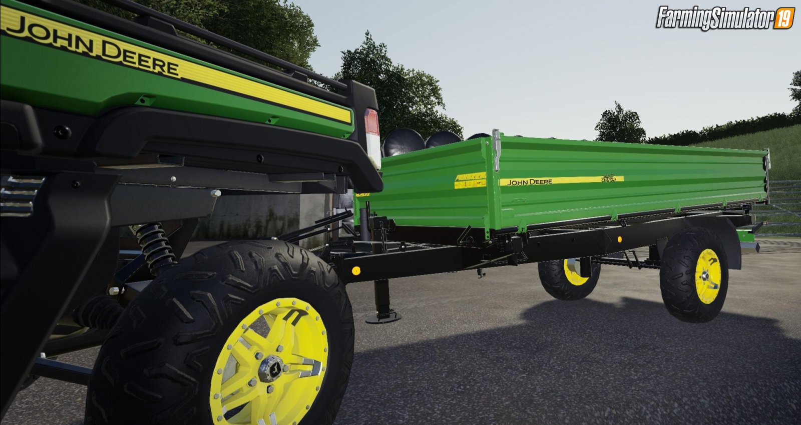 John Deere Gator Trailer v1.0 for FS19 Farming Simulator 19