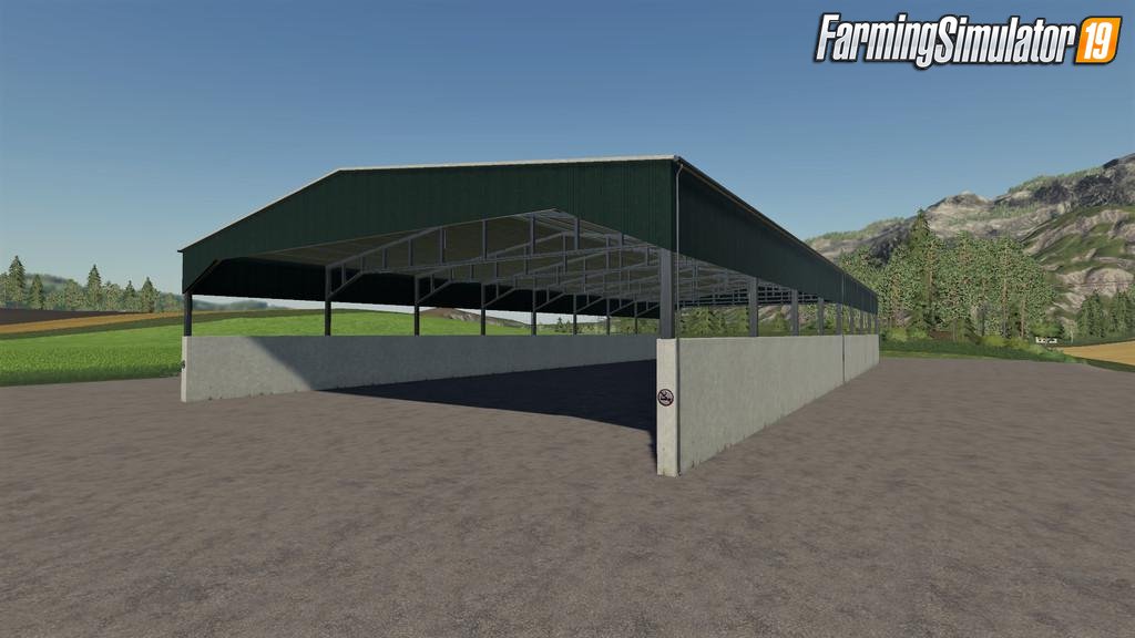 Placeable Large Grain Storage v1.0 for FS19 Farming Simulator 19