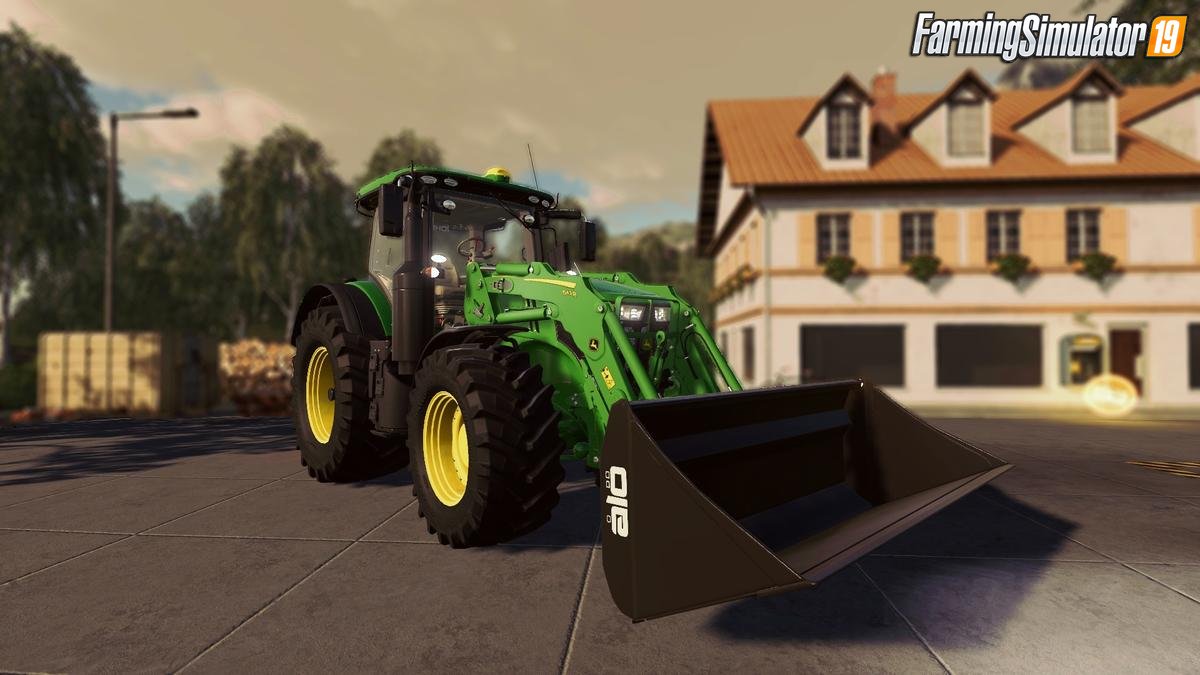 Lizard Shovel v1.0 for FS19 Download Frontloader