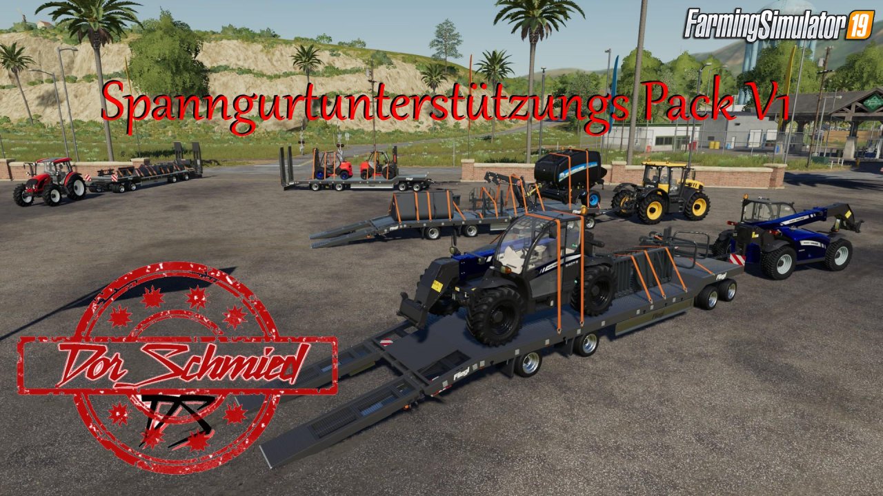 Tension Belt Support v2.0 for FS19 Download Mod FS19