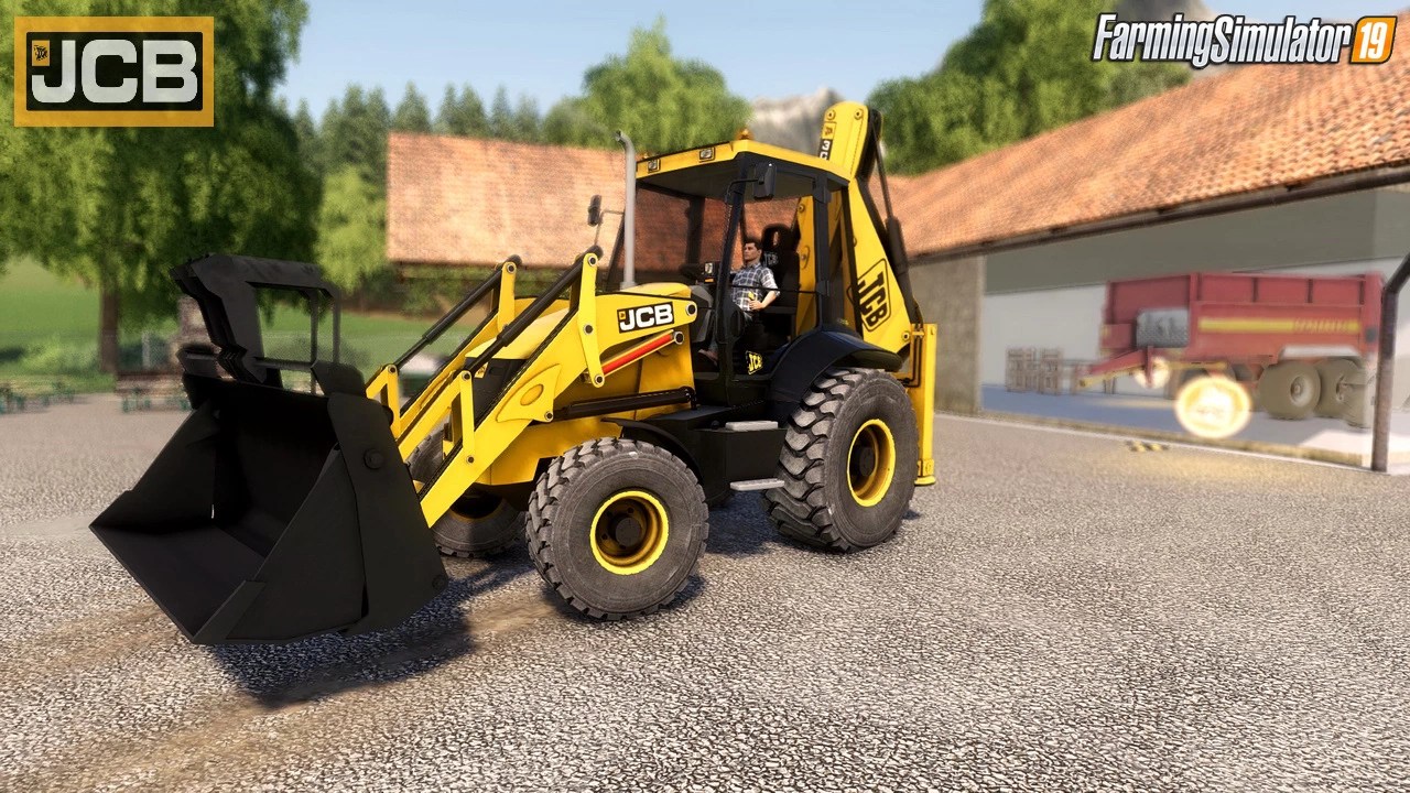 Backhoe Loader JCB 3CX & 4CX Eco v1.0 for FS19 By Chata