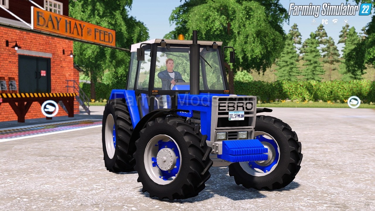 Ebro 6125 Tractor v1.0 for FS22 By SeviModding