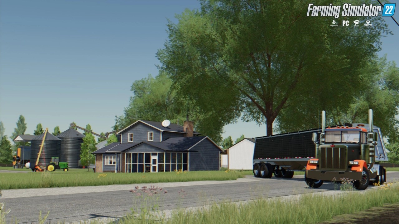 Hanna Indiana Map v1.0.0.1 for FS22 By LargeH Mapping