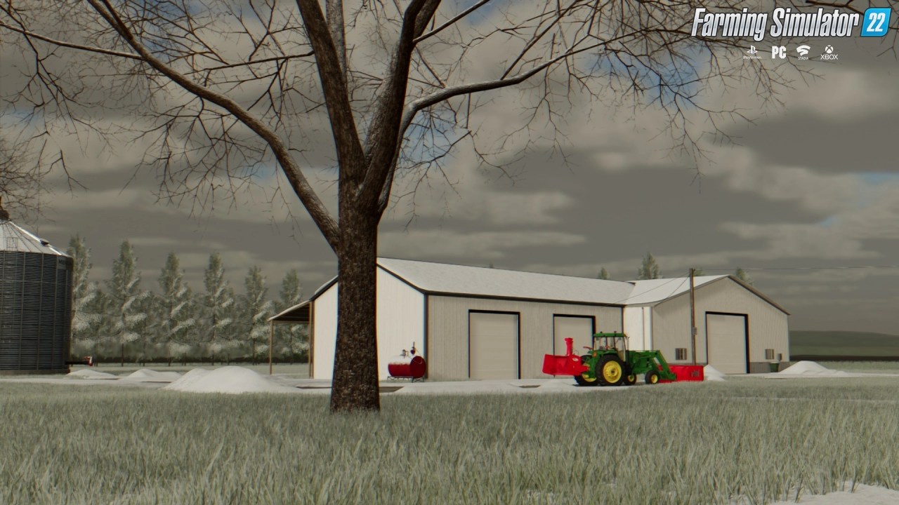 Hanna Indiana Map v1.0.0.1 for FS22 By LargeH Mapping