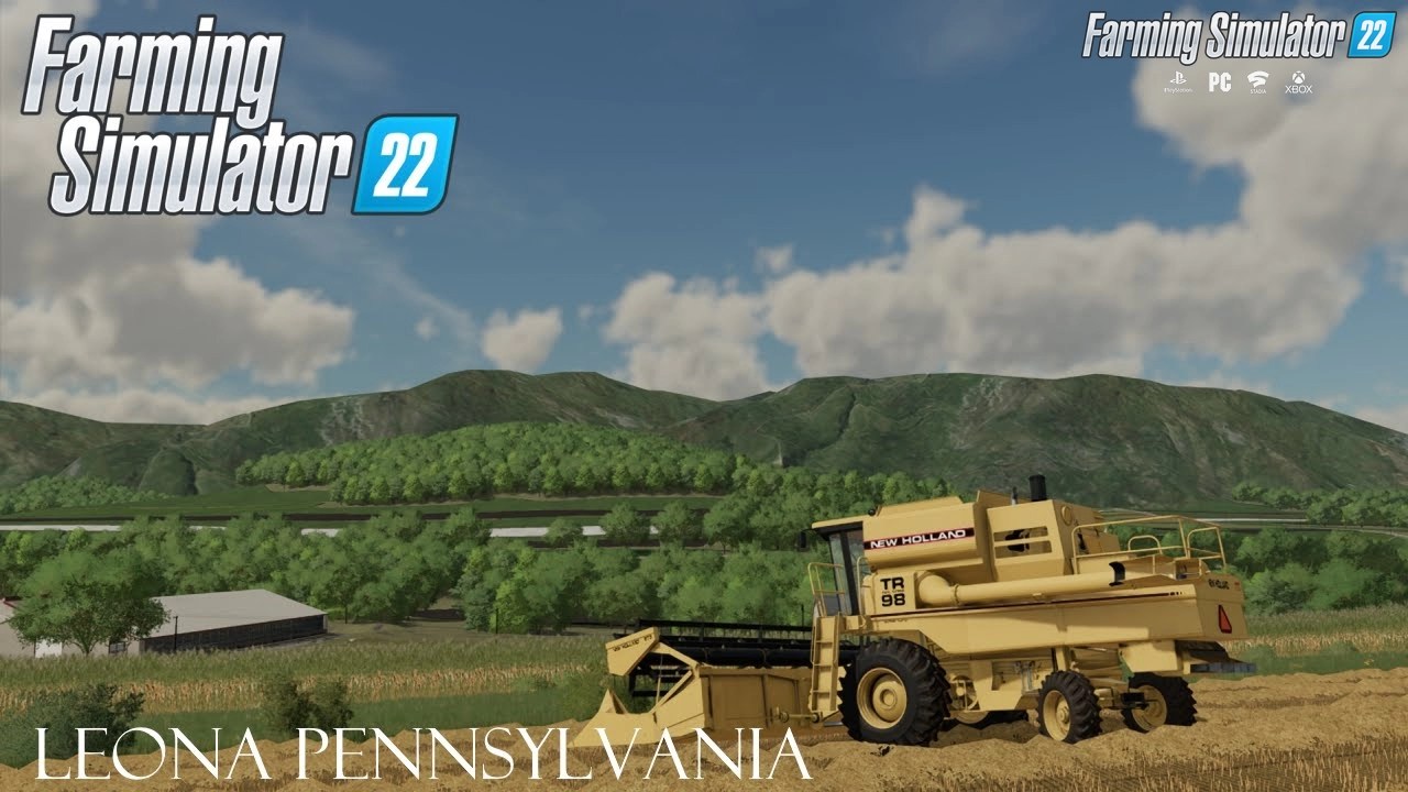Leona Pennsylvania Map v1.0.0.1 for FS22 By Large H Mapping