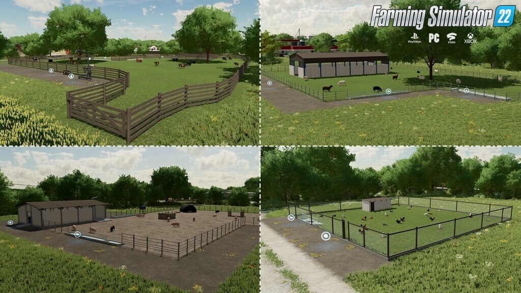 Animals Placeables Pack v1.3 for FS22 By Puma 145