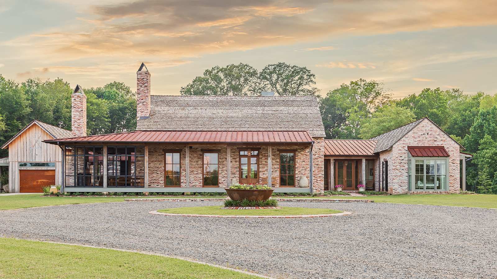 Louisiana Rustic Farmer Payne Architects Shreveport Jackson Hole