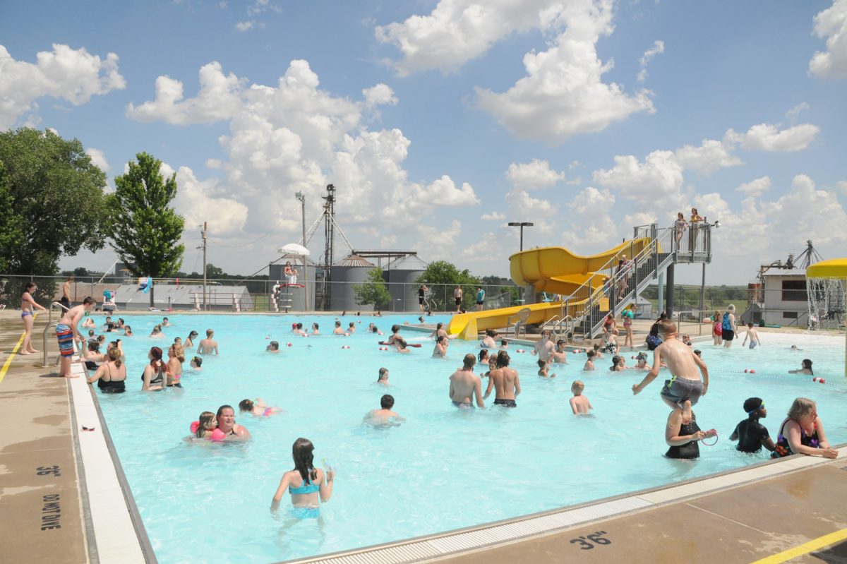 Free swim day at Tarkio Municipal Pool