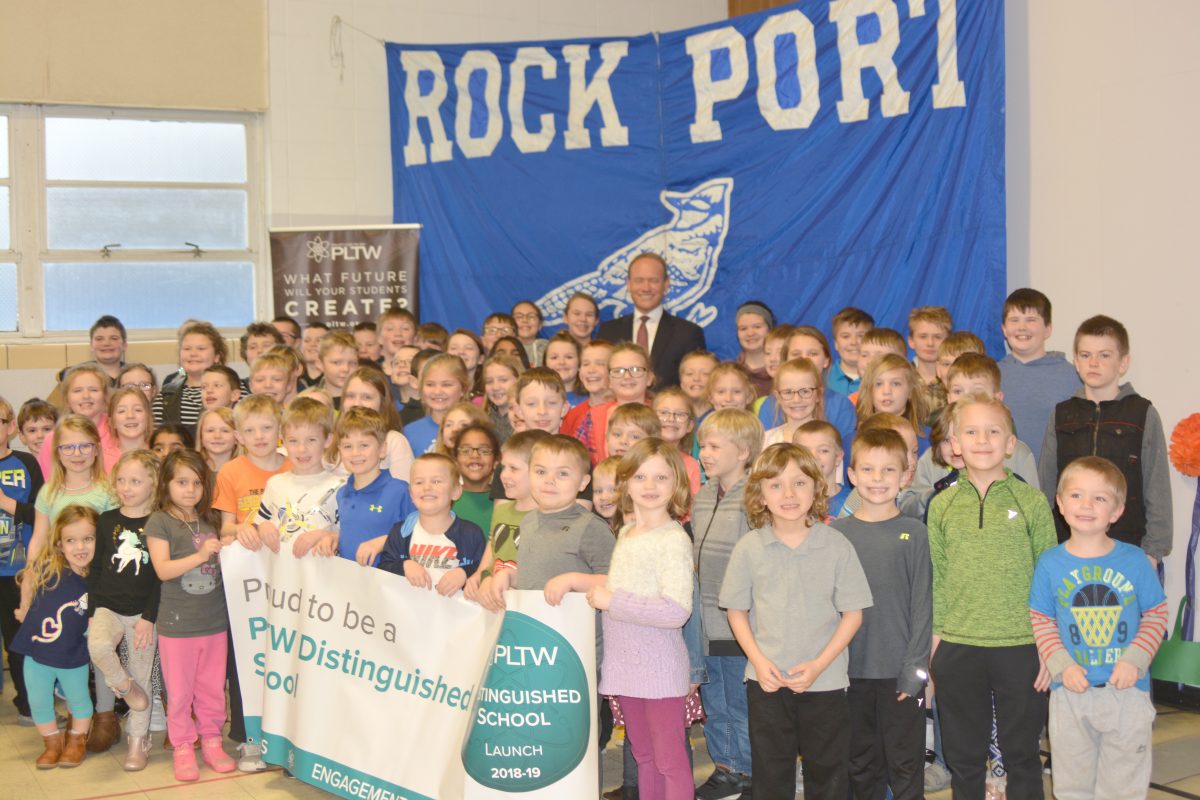 Rock Port Elementary receives national recognition for Project Lead the Way