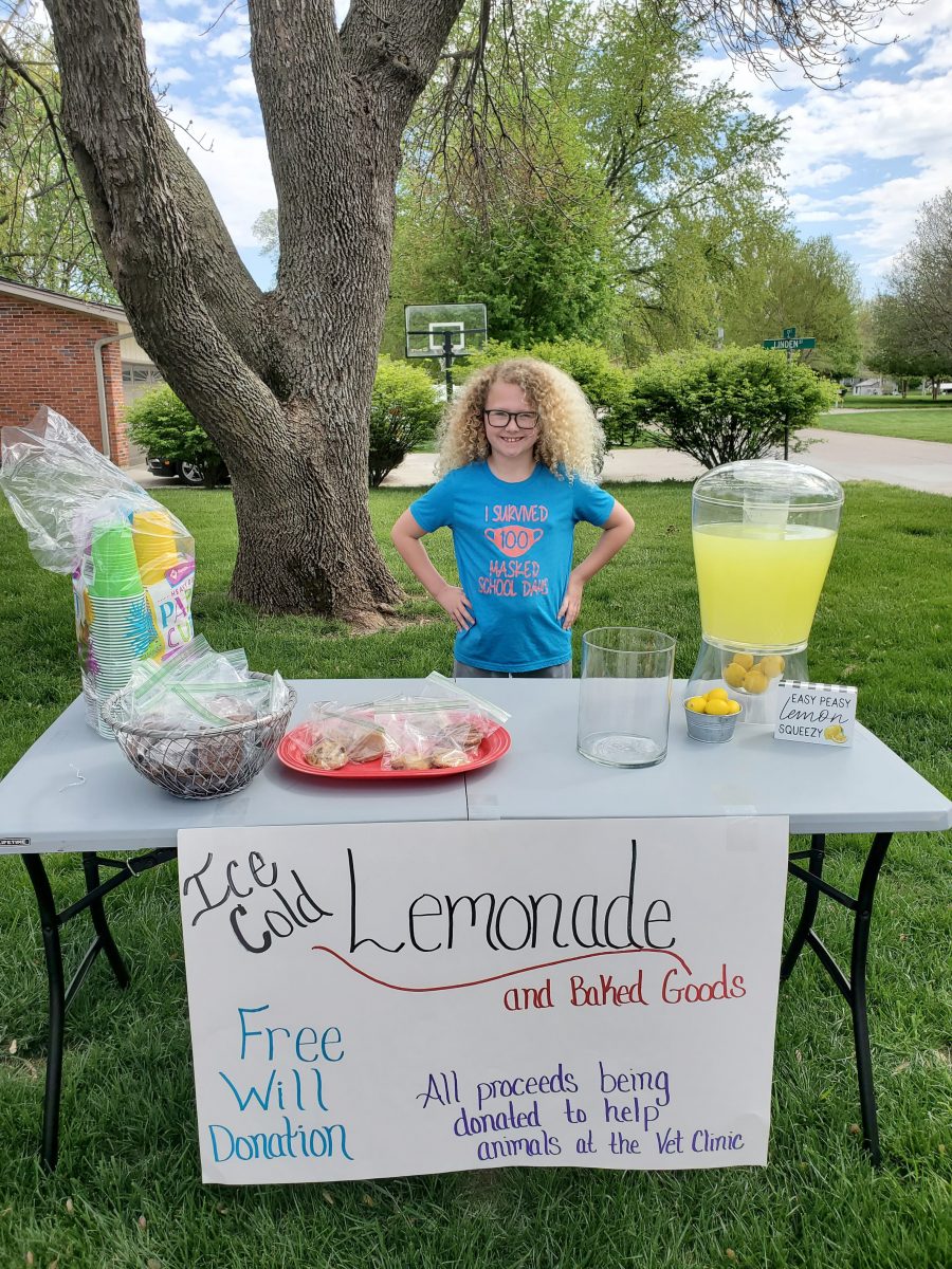 Graceyn Reeves raises funds to help local pets