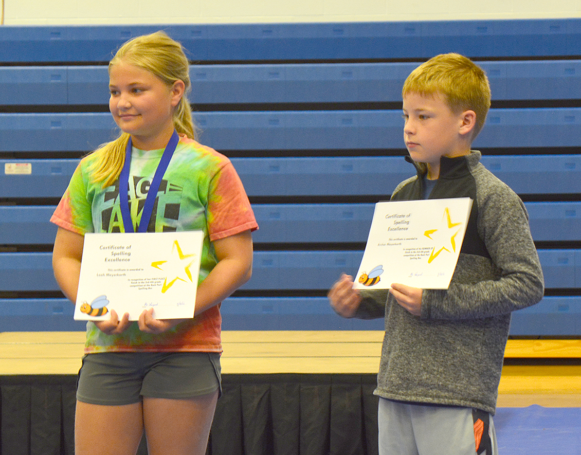 Rock Port elementary awards assembly