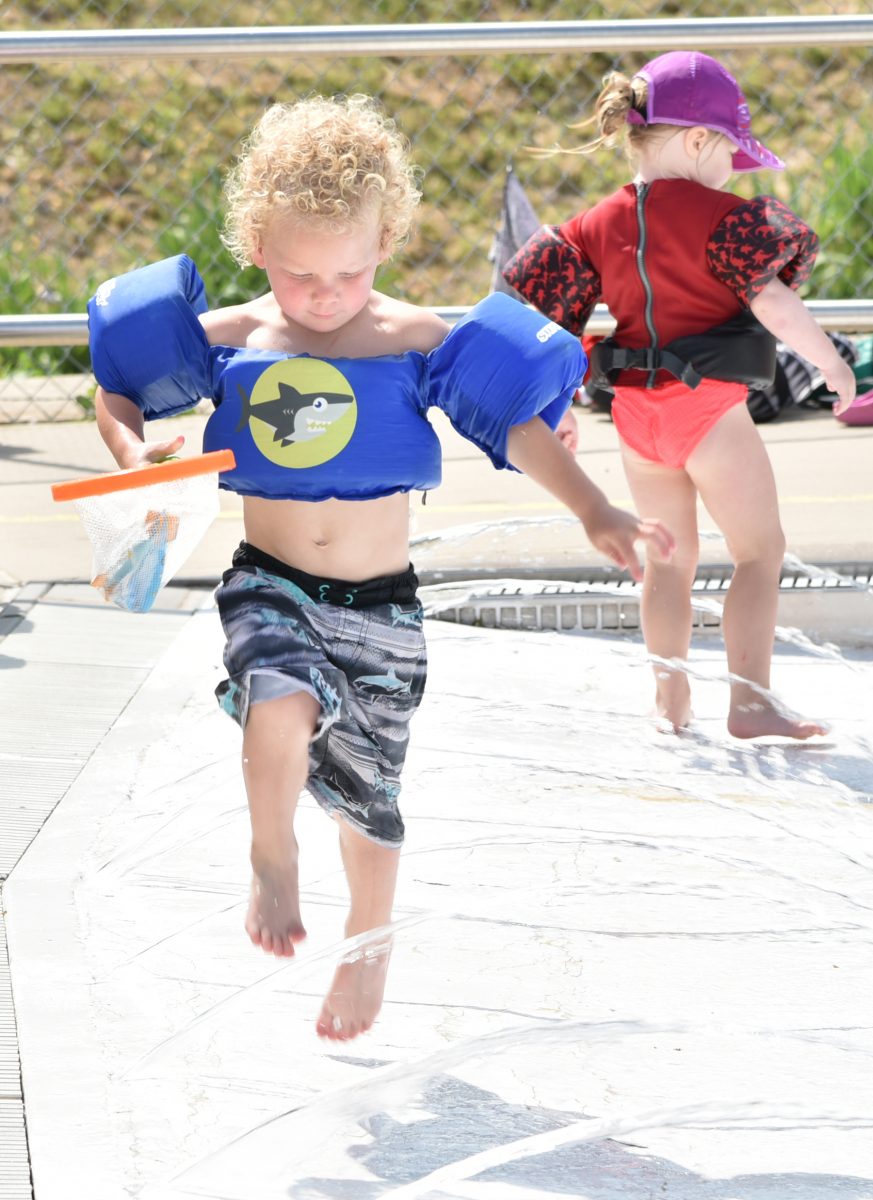 Summer splash at the Tarkio Municipal Pool