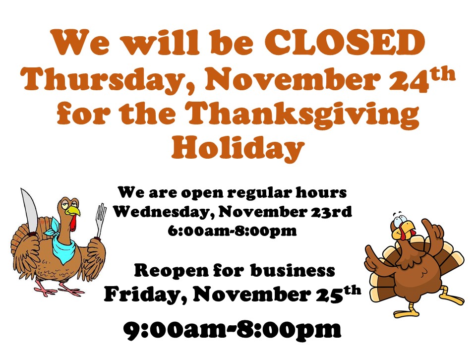 Happy Thanksgiving from Farmer's Fresh Market Farmers Fresh Market