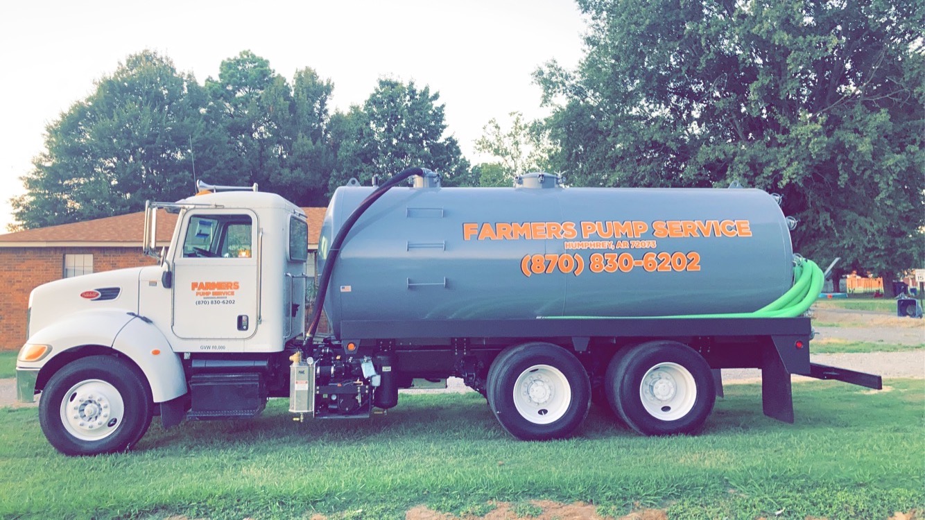 Farmer's Pump Service Septic Service in Southeastern Arkansas