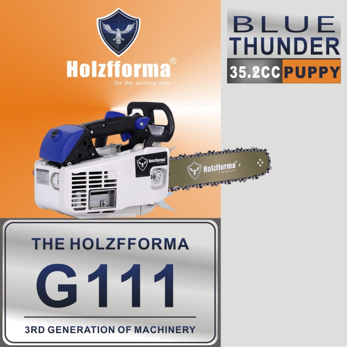 35.2cc Holzfforma G111 Top Handle Gasoline Chainsaw