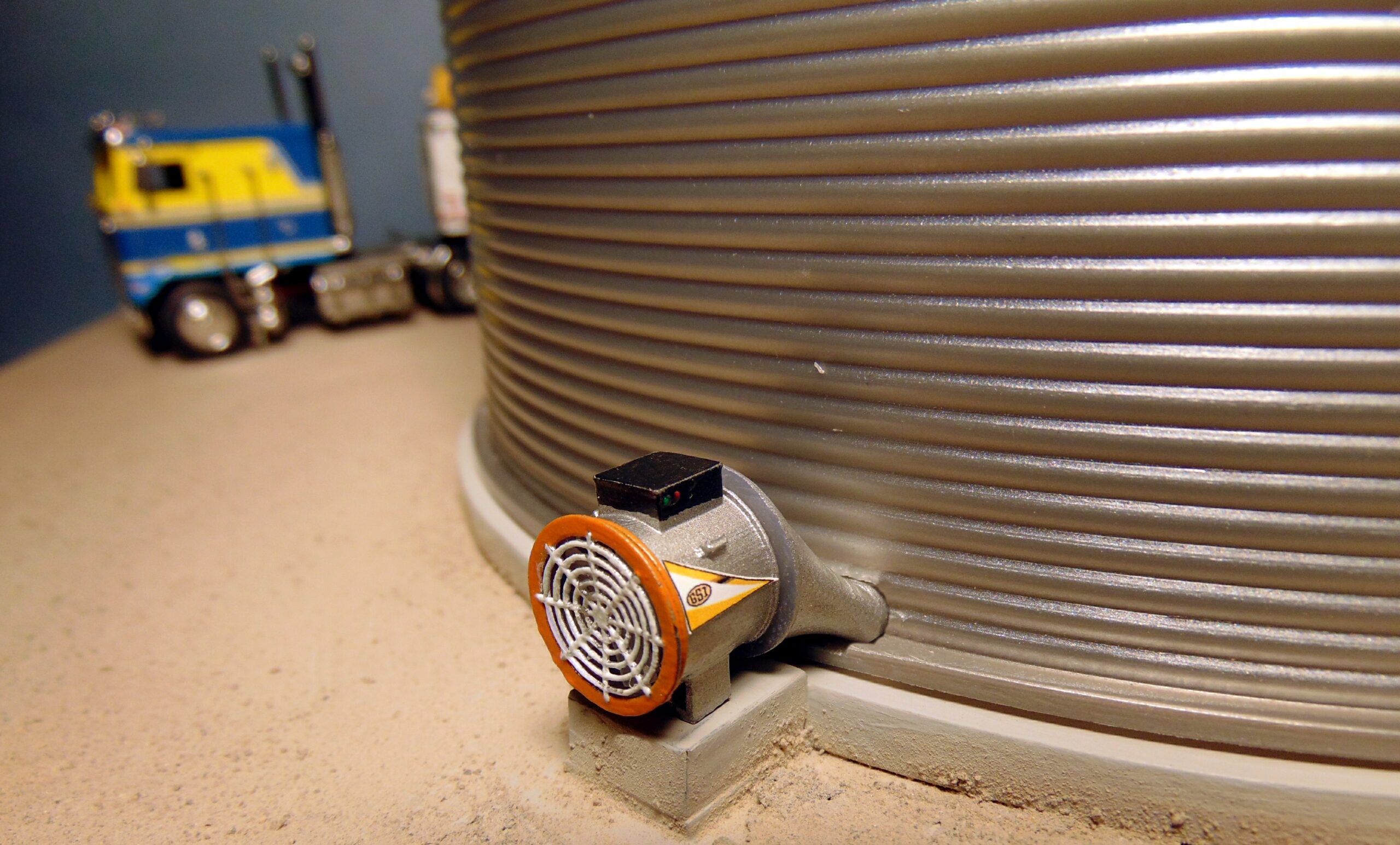 Grain Bin Vane Axial Fan 28" Kit Farm Factor 3D