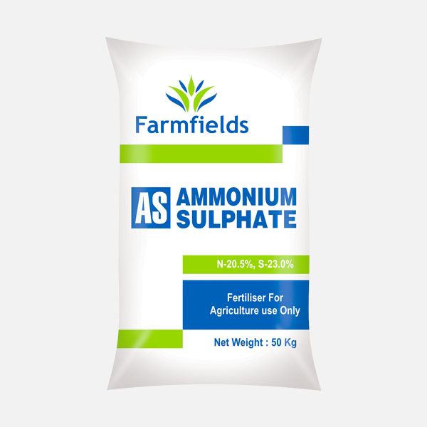 Ammonium Sulphate 20.6 N, 23 S Farm Fields