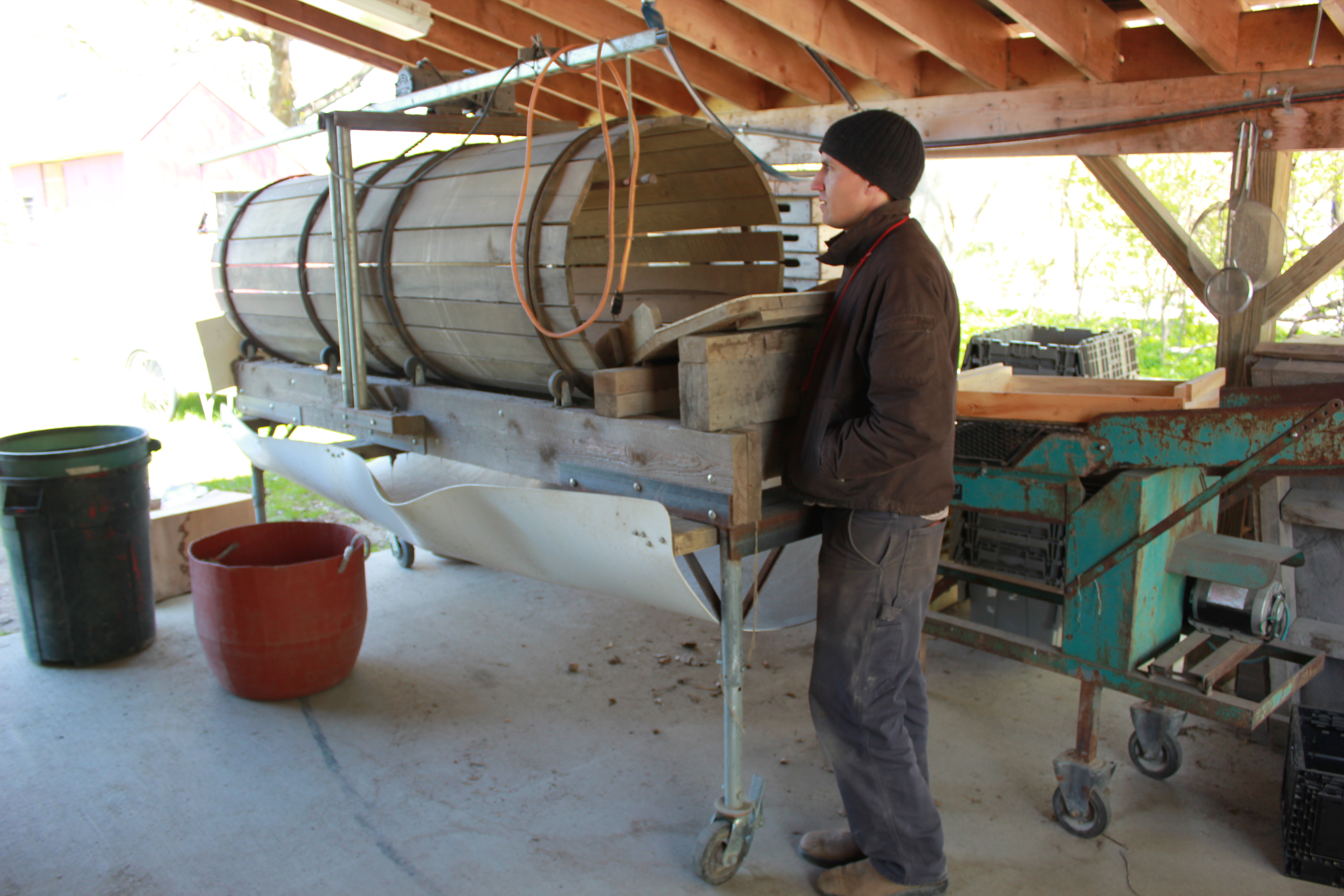 Root washer improvement Farm Hack