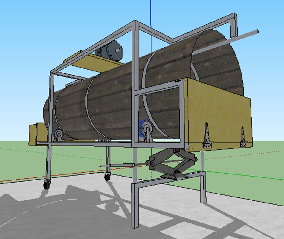 barrel root washer Farm Hack