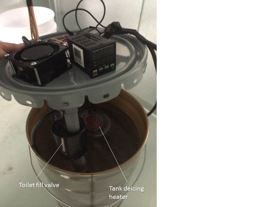 Autofill High Output Temperature Controlled Humidifier Farm Hack
