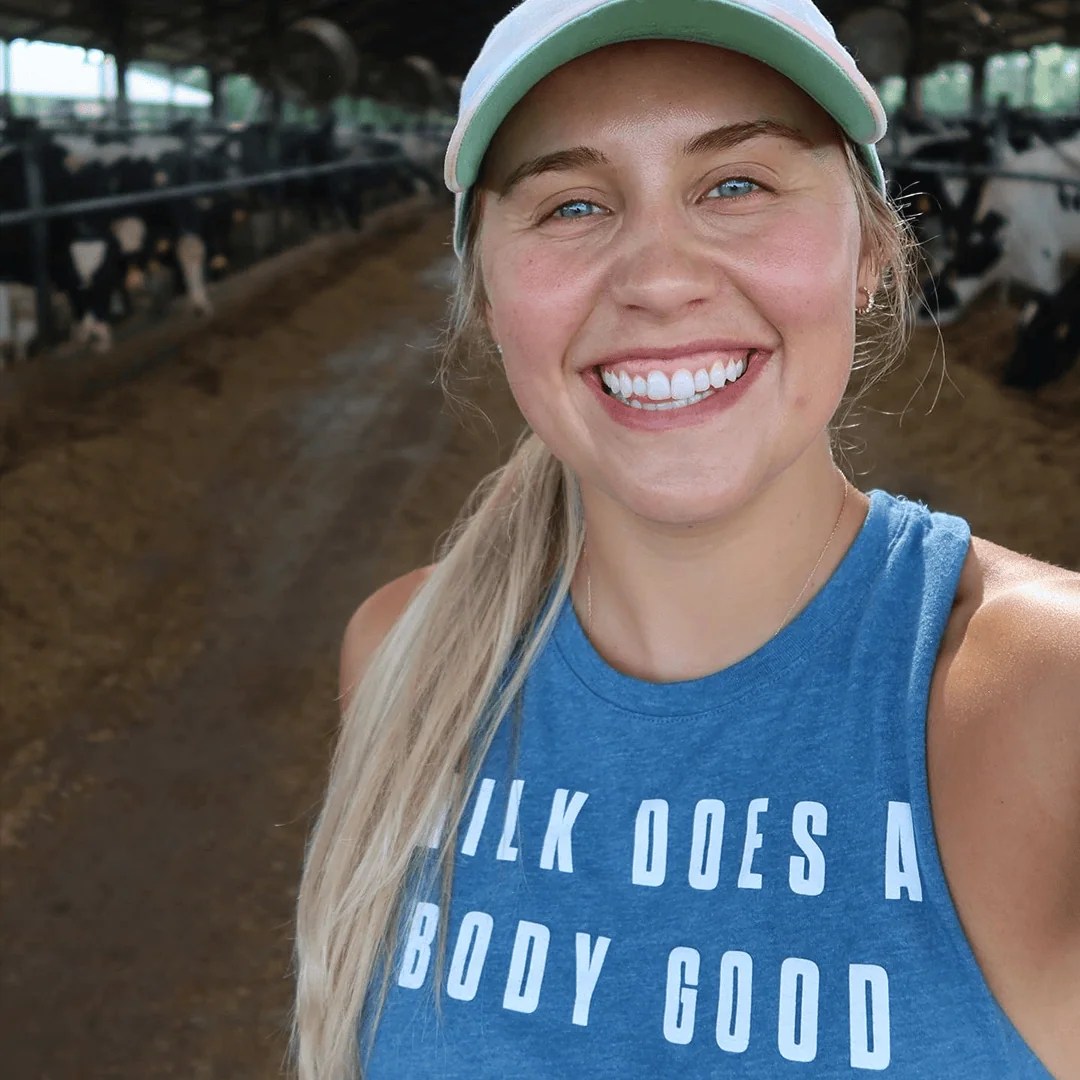 Dairy Month Spotlight Let's Chat with Emily Schaapman a.k.a. DairyGirlFitness! FarmHer