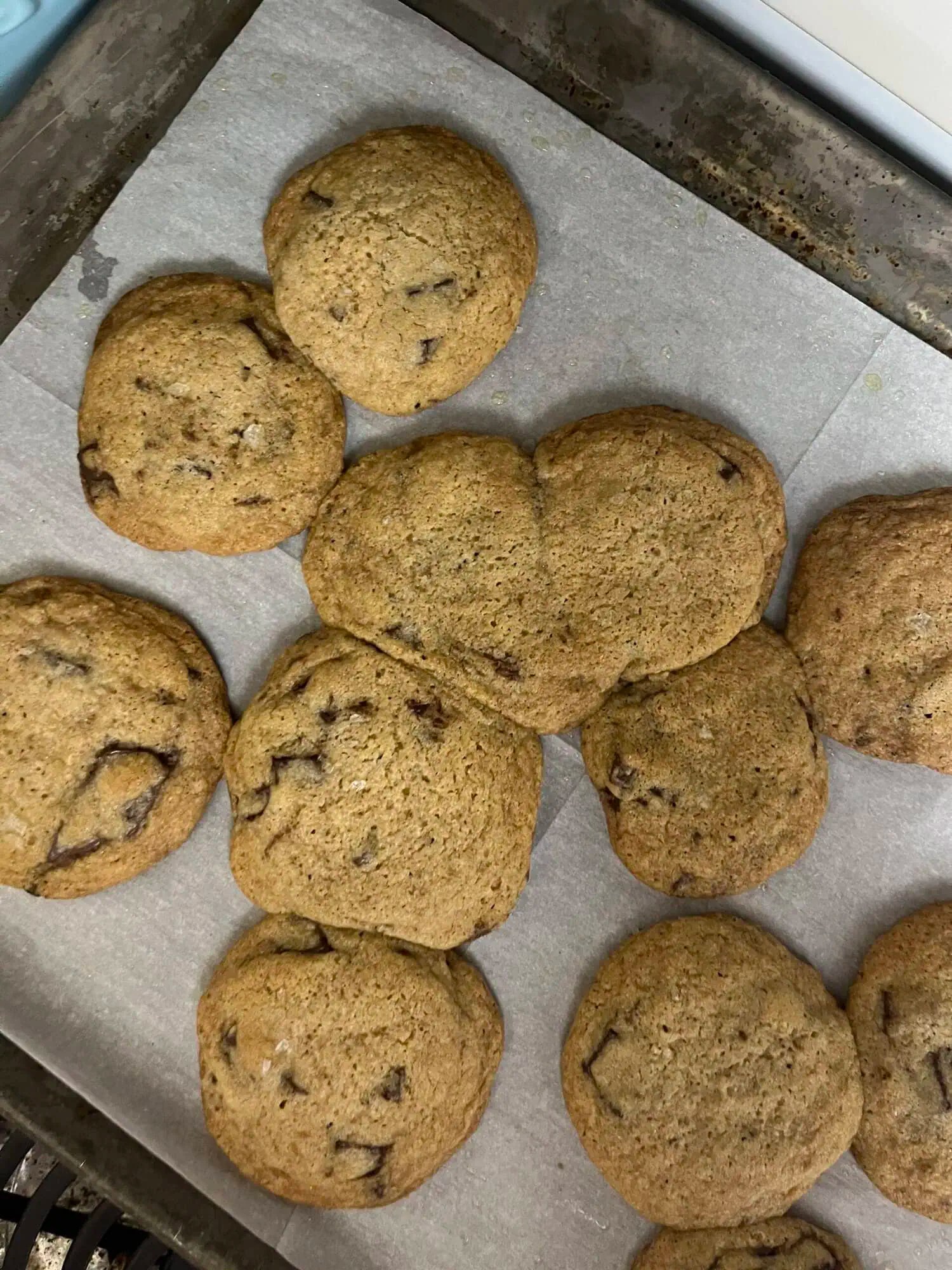 Classic Chocolate Chip Cookies with Flaky Sea Salt - FarmHER