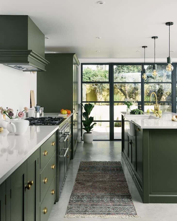 Green Kitchen Ideas to Bring Color in Your Home Farmhousehub