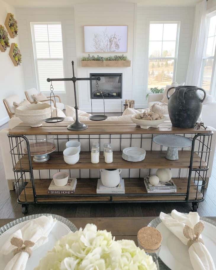 Sofa Table Ideas and Decor for Your Living Room Farmhousehub