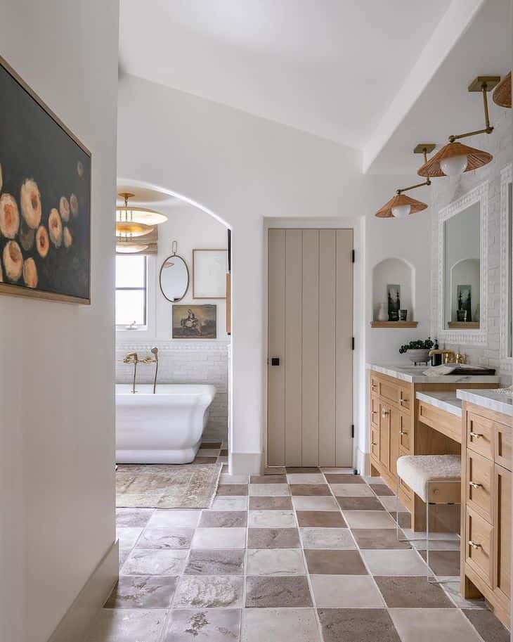 Where to Use the Checkerboard Floor Trend in Your Home Farmhousehub