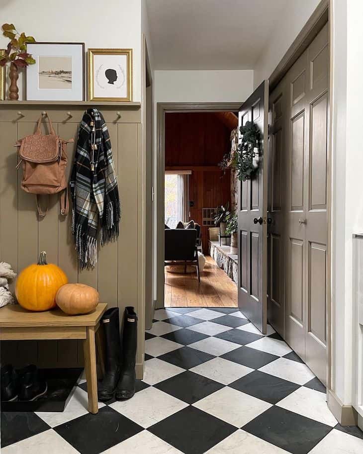 Where to Use the Checkerboard Floor Trend in Your Home Farmhousehub