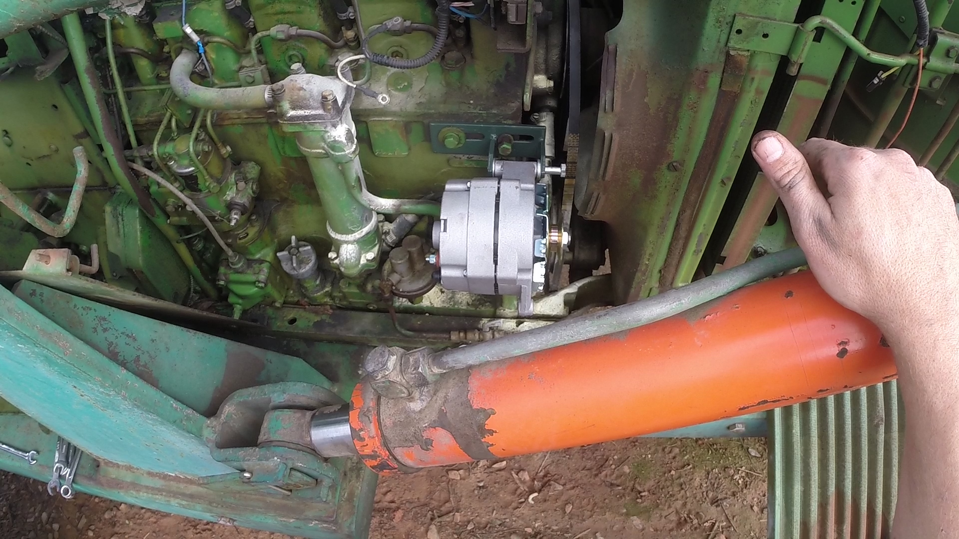 John Deere 3020 24v to 12v Conversion Farming Geeks