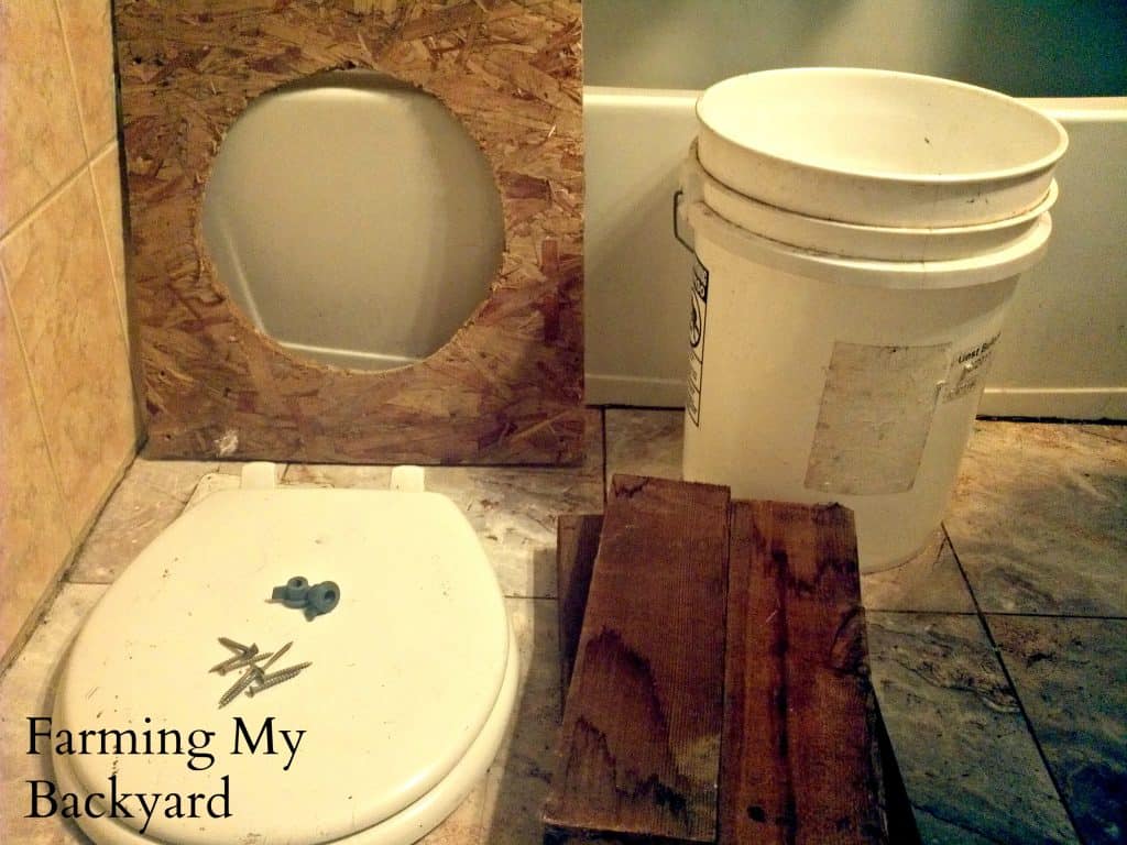 How To Make Your Own DIY Composting Toilet Farming My Backyard