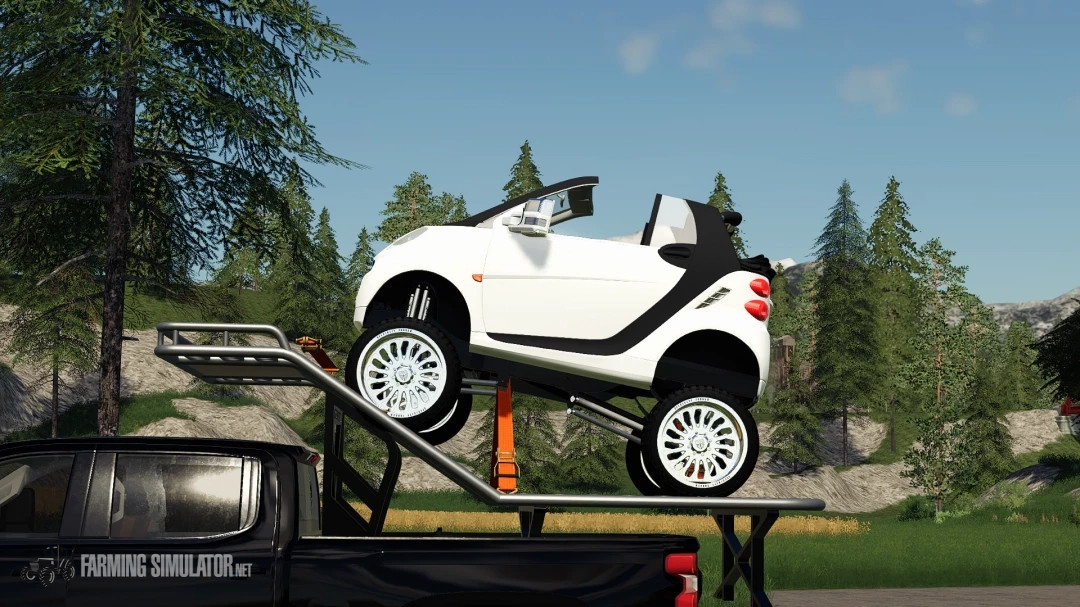 Clapped out lifted Smart Car v 1.0 Farming Simulator Mods