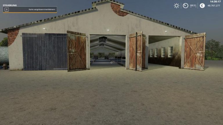 Platzierbarer DDR Kuhstall v1.0 FS19 Landwirtschafts Simulator 19
