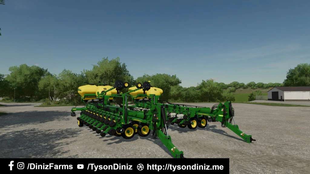 JOHN DEERE DB60 24 ROW PLANTER v1.0 FS22 Farming Simulator 22 Mod