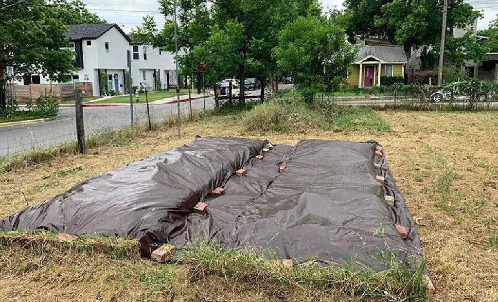 How To Sterilize Soil in the Sun With Black Plastic (Soil Solarization