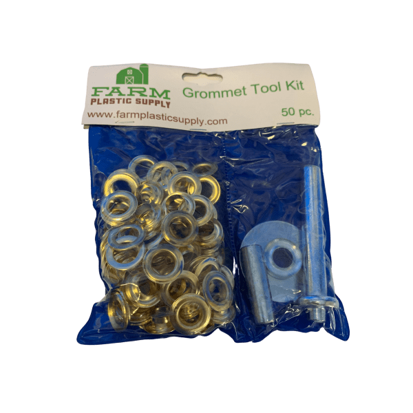 Tie Down Grommets Kit 50 pc Farm Plastic Supply