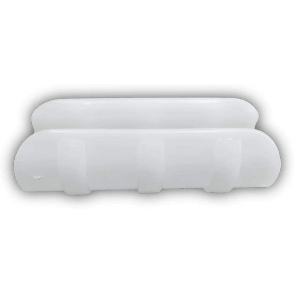 Greenhouse Snap Clamps White ABS Pipe Clamps