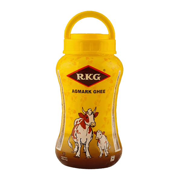 R K G Agmark Ghee 1L Pet Jar Dairy Foods Farms2Home.sg Shop Indian Grocery in Singapore