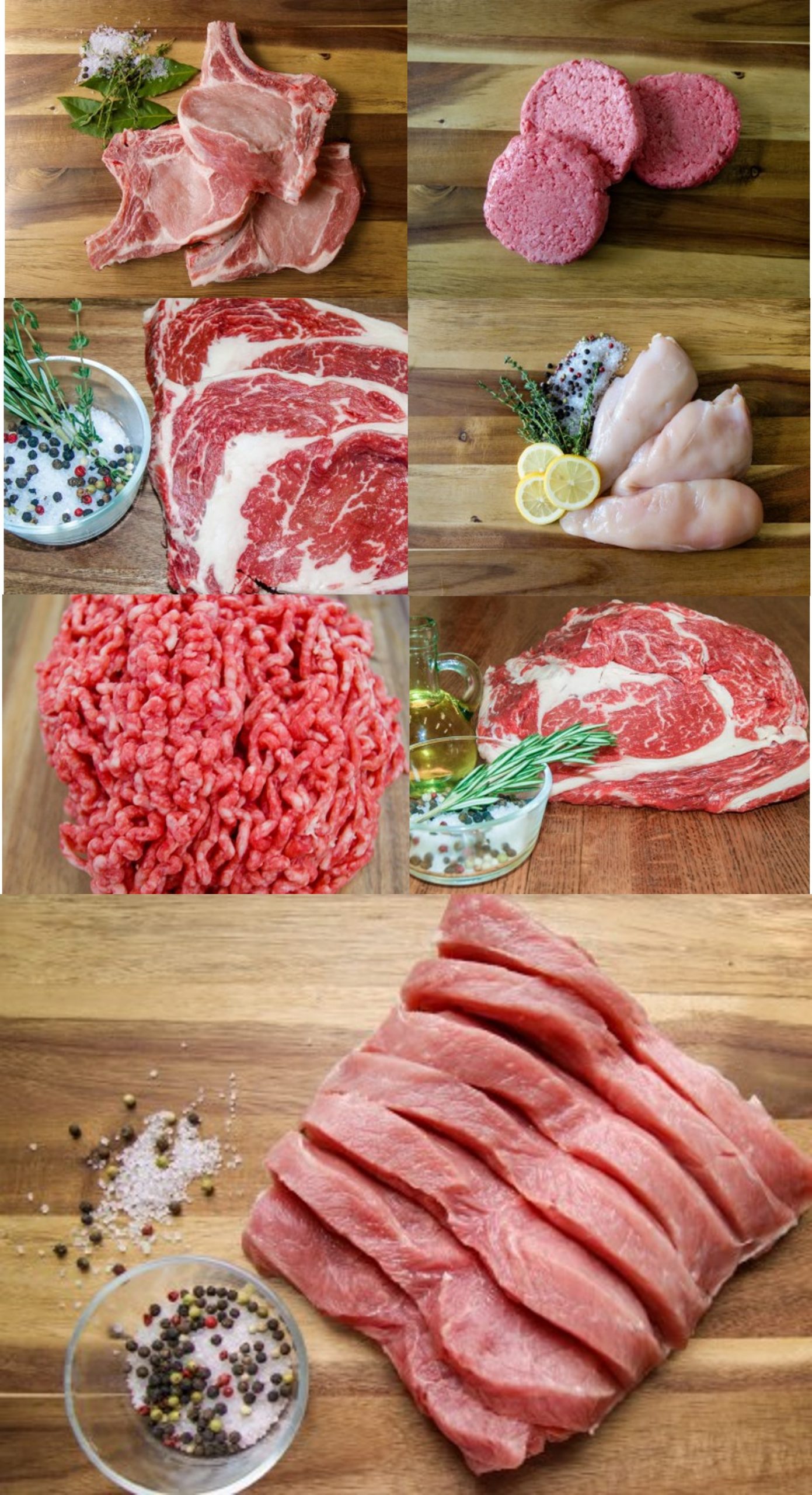 Alana's Supreme Meat Bundle Box (approx. 16lbs)