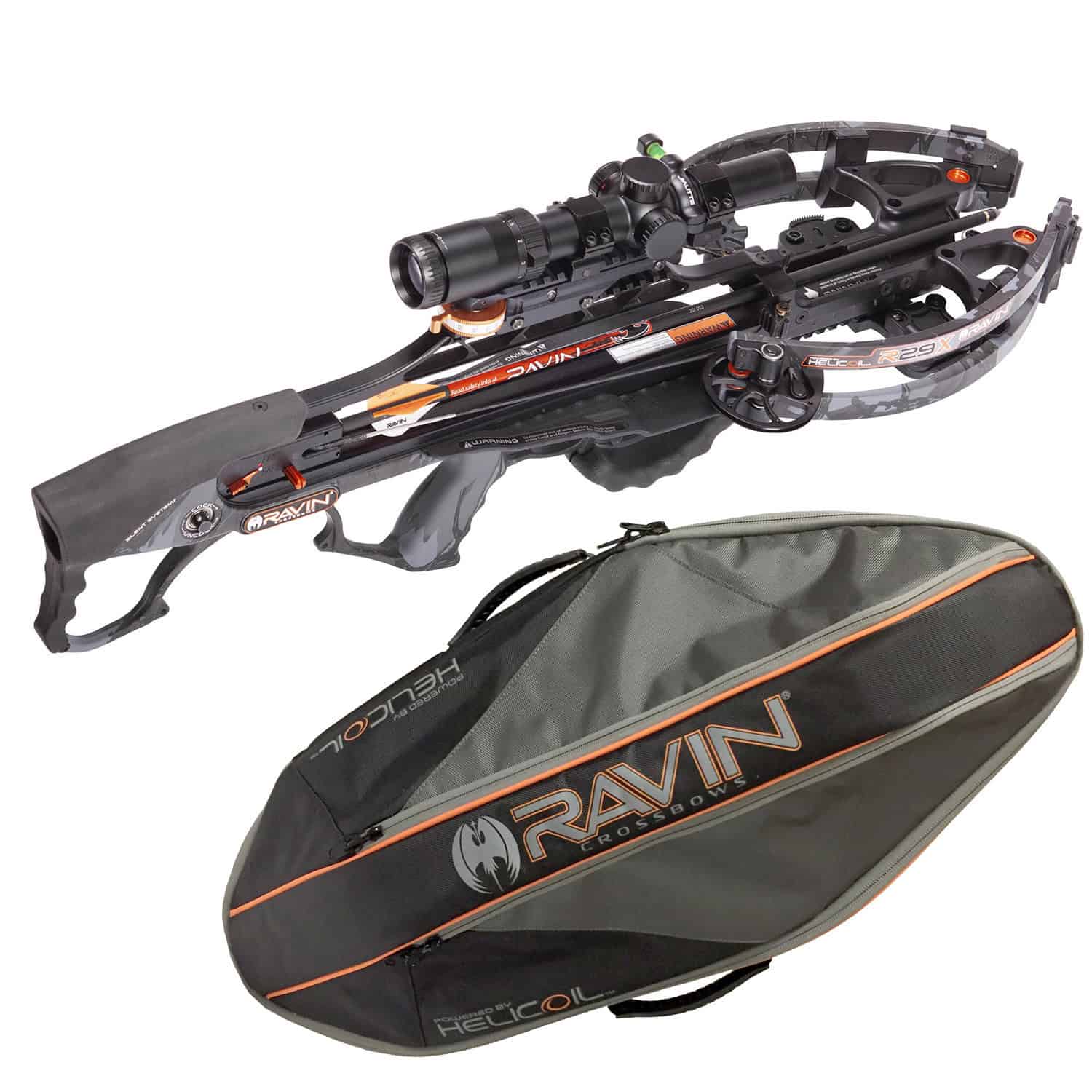 Ravin Crossbows R29X Sniper Predator Dusk Camo 450fps Package with Free