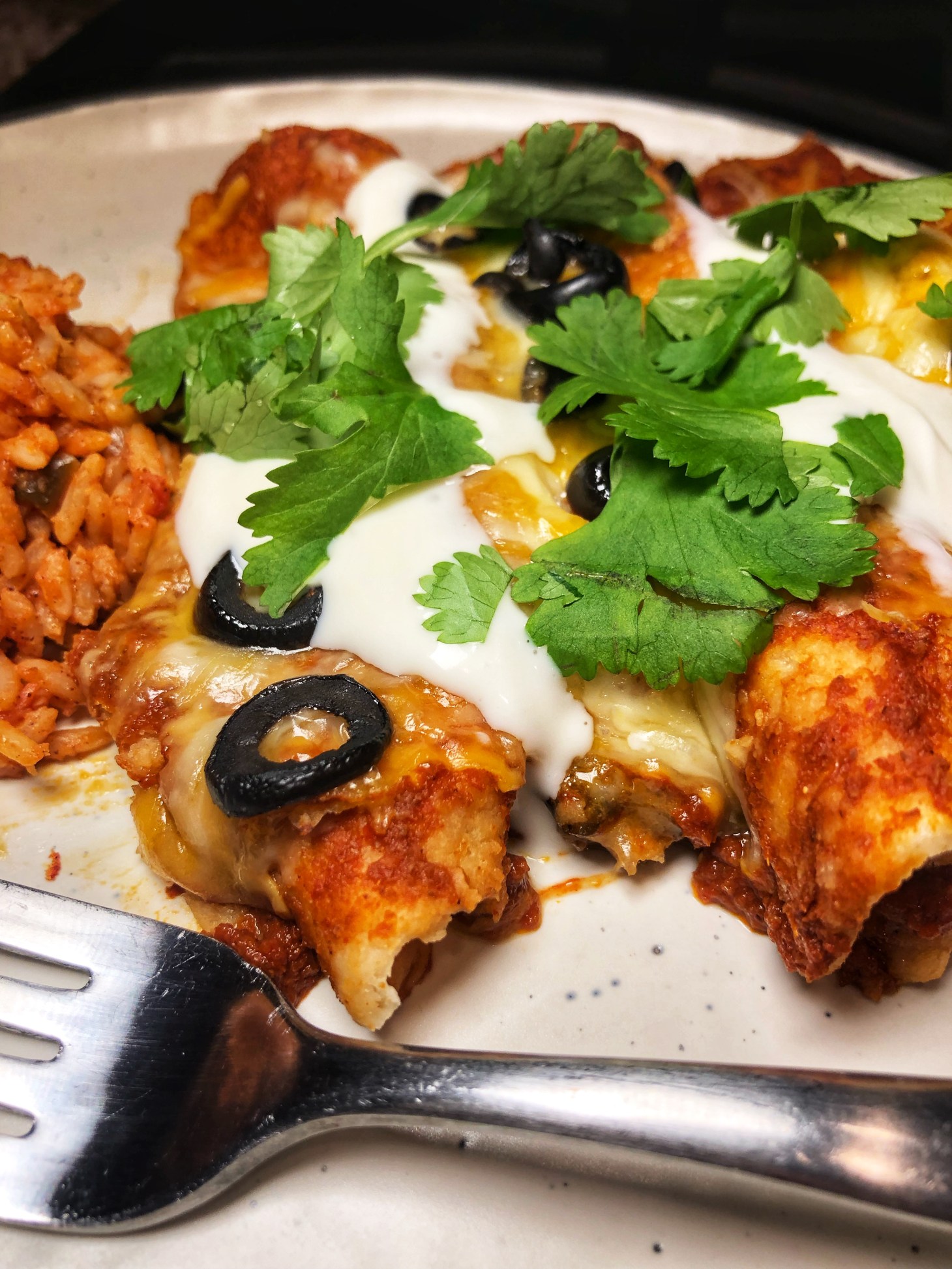 Beef and Cheese Enchiladas Farm to Table to Soul