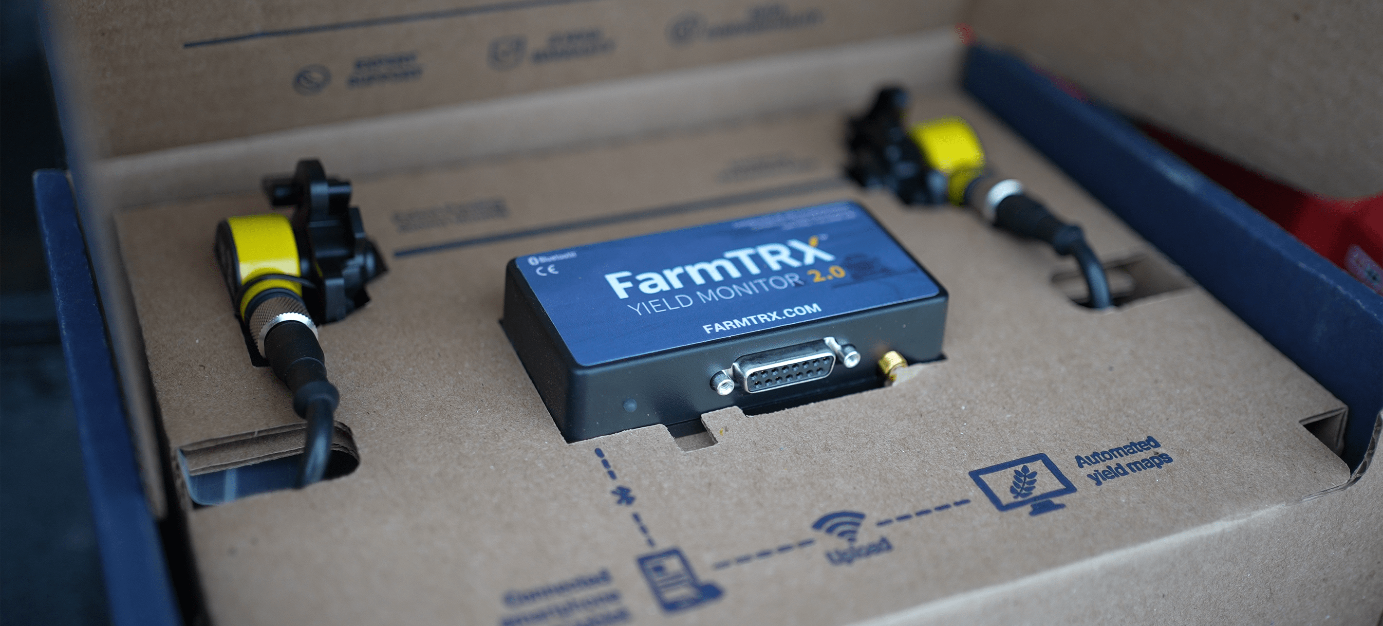 How It Works Yield Monitor, Mobile App, Yield Maps FarmTRX