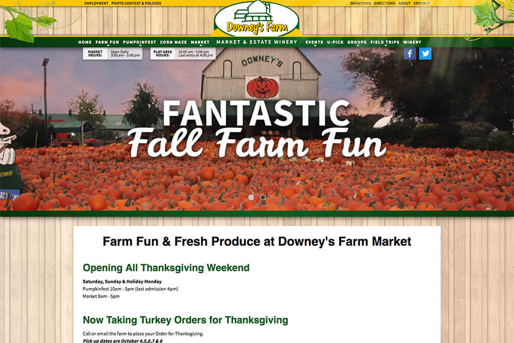 Downey’s Farm Market Farm  Design