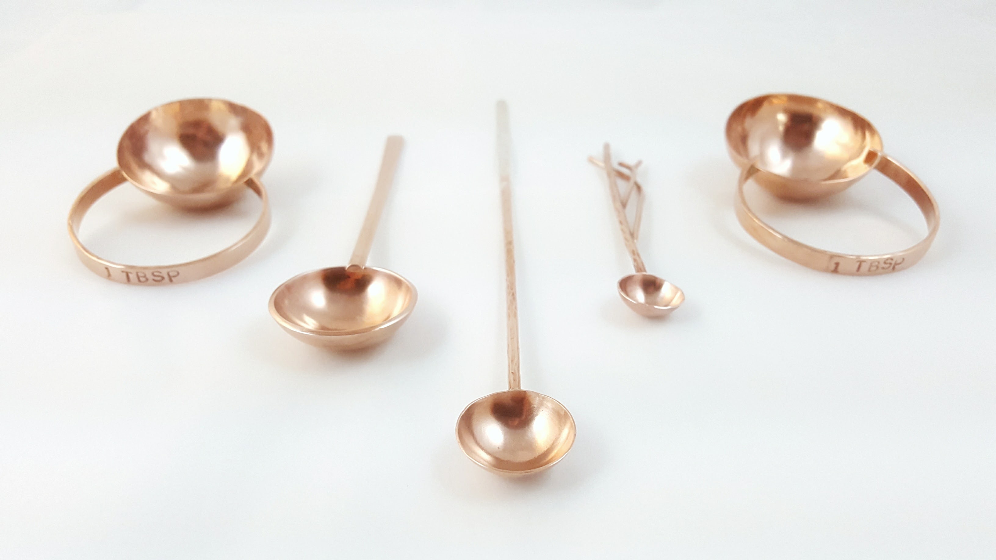 Copper Spoons FAR NORTH DRY GOODS